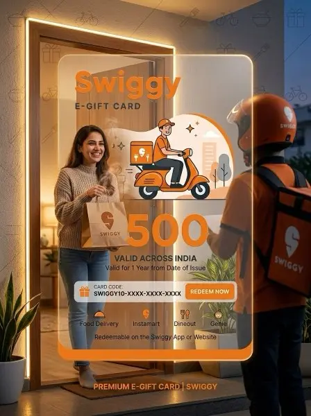 Swiggy E-Gift Card